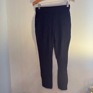 QUINCE Black Stretch Pants Small